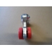 Trolley 820/920 nylon wielen (rood)